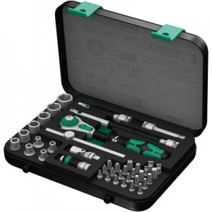 Image of Wera 8100 SA 4 Zyklop Bit set Imperial 1/4 (6.3 mm) 41 Piece 05003535001