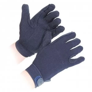 Image of Shires Junior Newbury Gloves - Navy