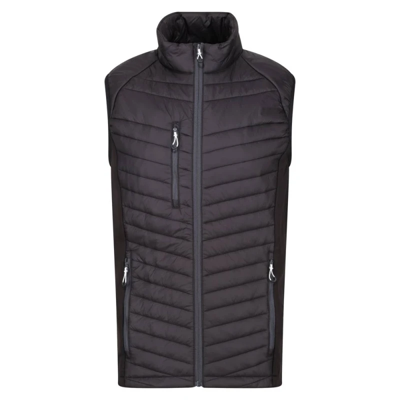 Image of Regatta Professional Mens Quilted Hybrid Gilet in Dark Navy Size: XS Dark Navy Male XS