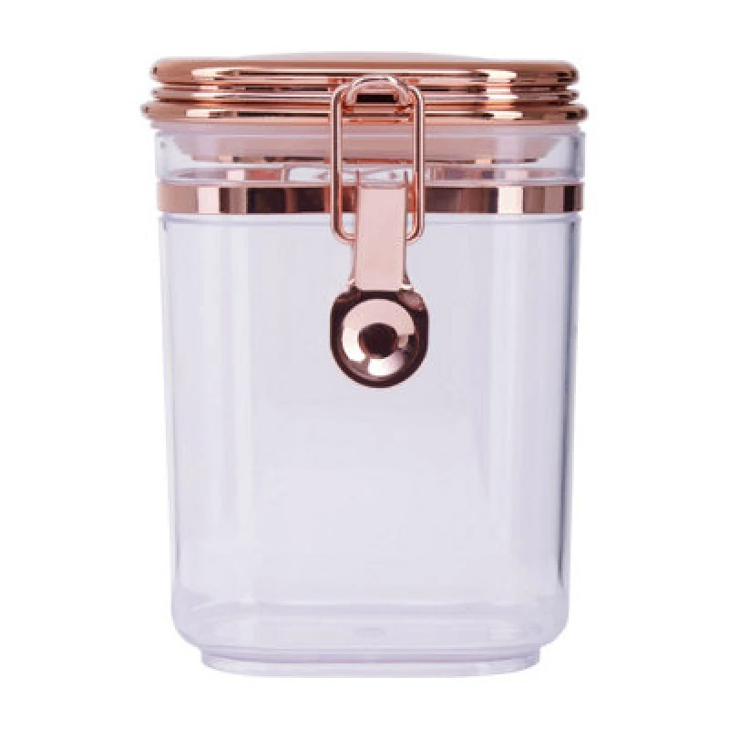 Image of Premier Housewares Maison by Premier Gozo 500ml Canister With Copper Lid Clear