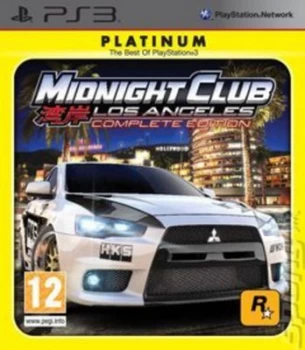 Image of Midnight Club Los Angeles Complete Edition PS3 Game