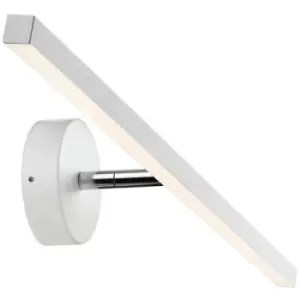 Image of Nordlux IP S13 60cm LED Dimmable Bathroom Over Mirror Light White, 3000K
