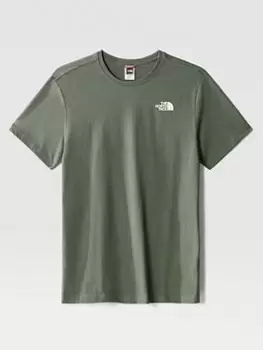 Image of The North Face Short Sleeve Redbox Celebration T-Shirt - Green Size M Men