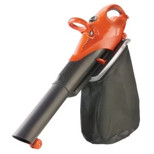 Image of Flymo Sirocco Electric Garden Vacuum, Leaf Blower and Shredder Mulcher