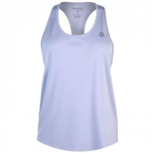 Image of Reebok Logo Tank Top Ladies - Denim Dust