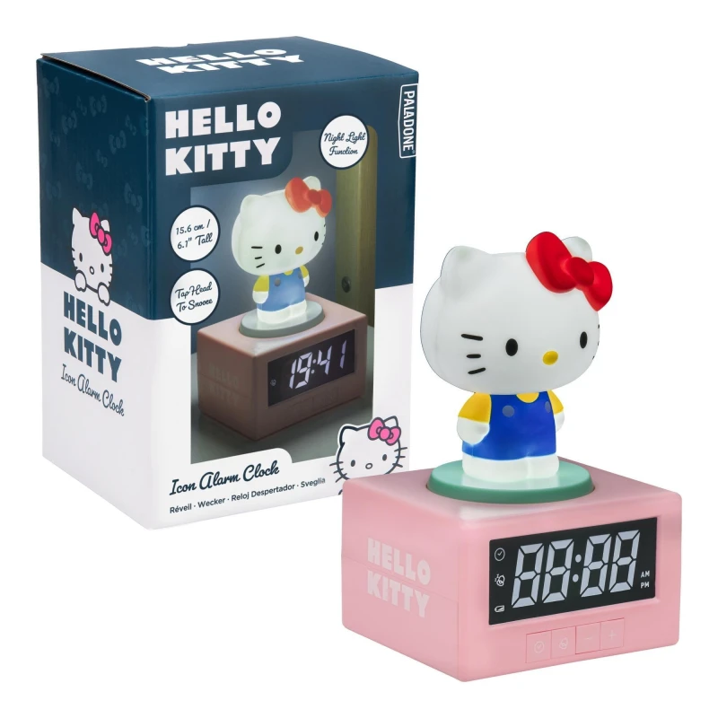 Image of Hello Kitty Light Up Alarm Clock Multi unisex One Size