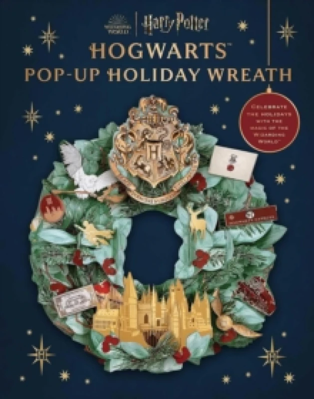 Image of Harry Potter Pop-Up Holiday Wreath Hardback