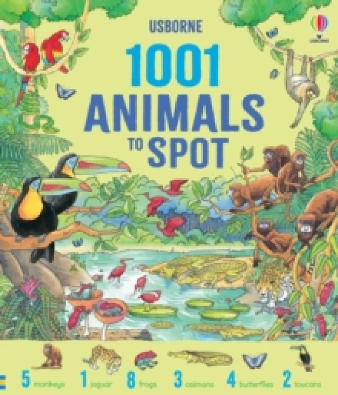 Image of 1001 Animals to Spot Hardback