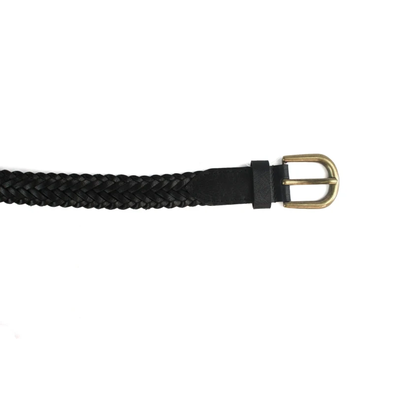 Image of Eastern Counties Leather Mens Sara Leather Belt in Black Size: 10 Black Male 10