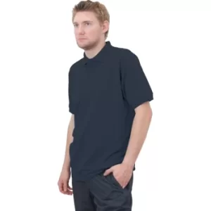 Image of Firenze 65/35 Small Black Polo Shirt