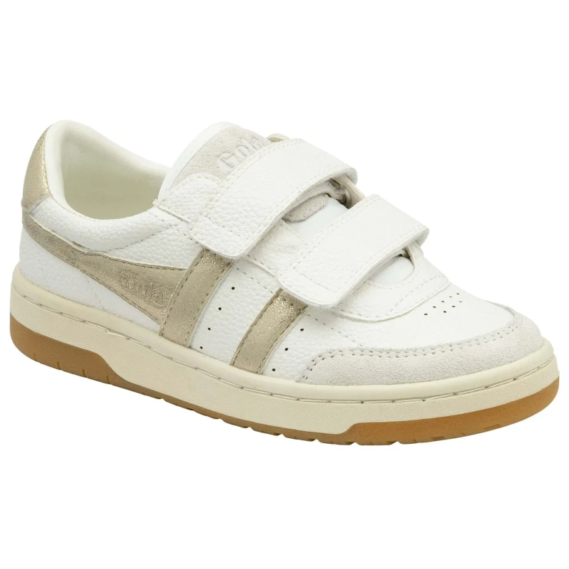 Image of Gola Children's Trainers Gola Falcon Mirror Strap Blanc Unisex 30