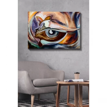 Image of Kanvas Tablo (70 x 100) - 43 Multicolor Decorative Canvas Painting