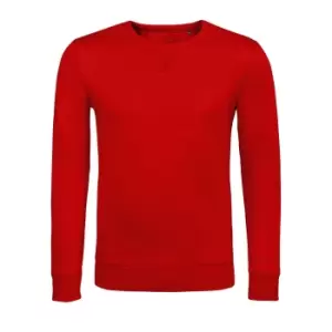 Image of Sols Unisex Adults Sully Sweatshirt (M) (Red)