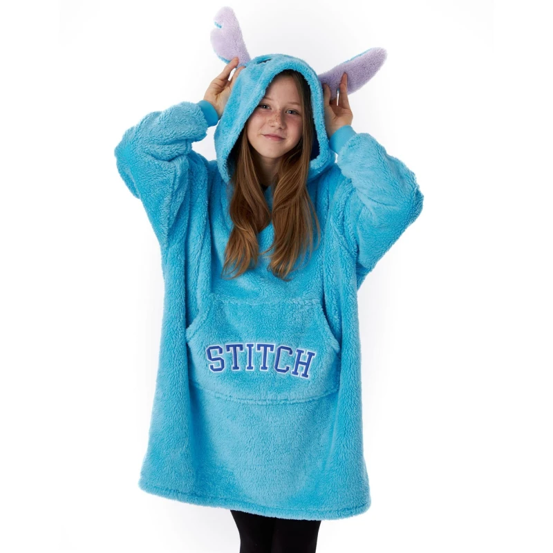 Image of Disney Blanket Hoodie Blue