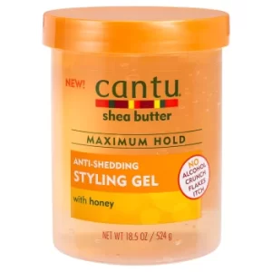 Image of Cantu Shea Butter Maximum Hold Anti-Shedding Styling Gel with Honey 18.5 oz