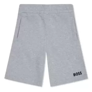 Image of Boss Boy's Logo Shorts - Grey