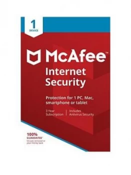 Image of Mcafee Mcafee Internet Security 01-Device Edu - 36 Months