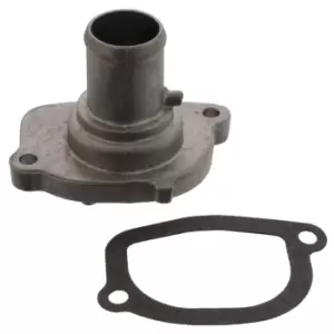 Image of 106035 Thermostat with housing and gasket by Febi Bilstein