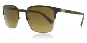 Image of Prada PR61SS Sunglasses Grey / Gunmetal U6C5Y1 Polariserade 55mm