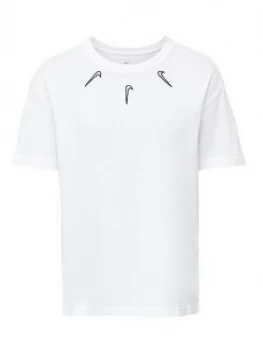 Image of Nike Nsw Mini Swoosh 2 T-Shirt - White