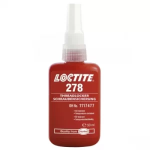Image of Loctite 1117477 278 High Strength Oil Tolerant 50ml
