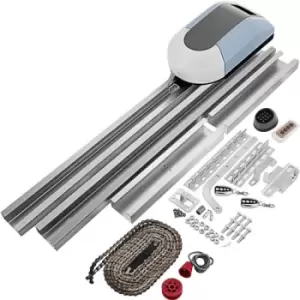 Image of 1000n Automatic Garage Door Opener Electric Operator + 3 Rails + 2 Remotes