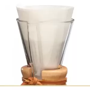 Image of Unfolded paper filters Chemex Half Moon, 100 pcs. (for 3 cup Chemex)