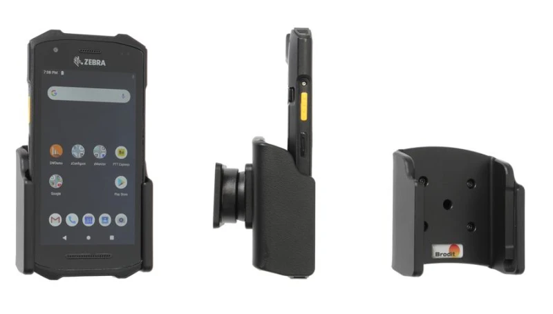 Image of Brodit Passive holder with tilt swivel for Zebra TC21