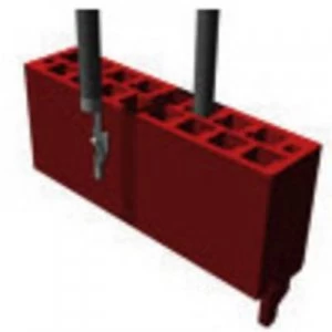 Image of TE Connectivity 338095 6 Pin enclosure cable Micro MaTch Total number of pins 6 Contact spacing 1.27mm