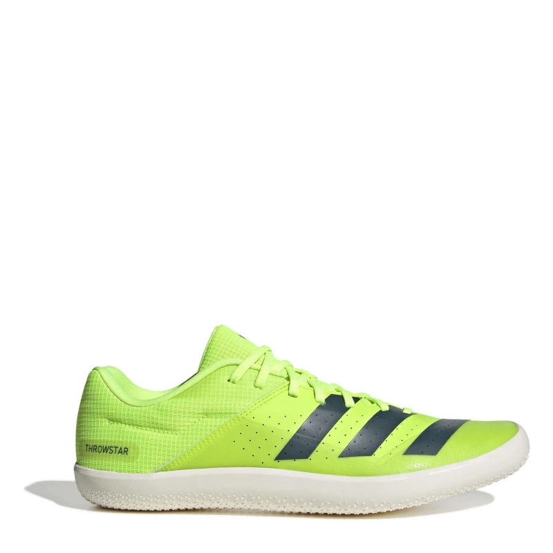 Image of adidas Mens Throwstar Track Running Spike Lucid Lemon male 7 (40.7)