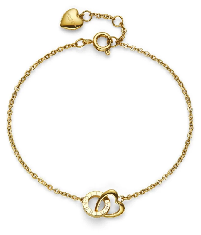 Image of Olivia Burton 24100553 Classic Kindred Interlink Heart Gold Jewellery