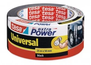 Image of tesa Extra Power Duct Tape 50mmx25m Black 56388 PK6