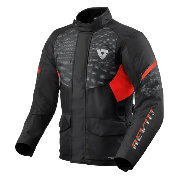 Image of REV'IT! Duke H2O Jacket Black Red Size S