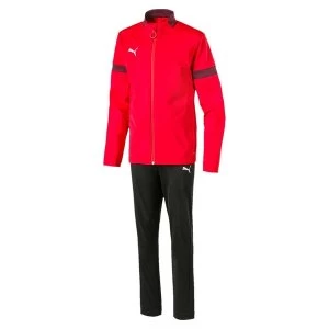 Image of Puma ftblPLAY Tracksuit Red/Burgundy - XSmall