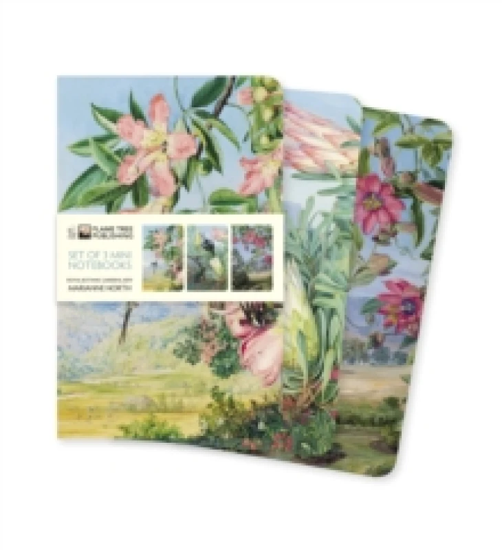 Image of Kew Gardens: Marianne North Set of 3 Mini Notebooks Notebook / blank book