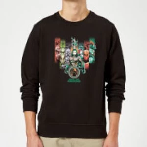 Image of Aquaman Unite The Kingdoms Sweatshirt - Black - XL