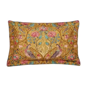 Image of William Morris Seasons By May Oxford Pillowcase, Saffron