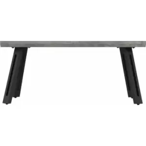 Image of Quebec Concrete Effect Wave Edge Coffee Table