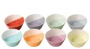 Image of Royal Doulton 1815 Bright Colours Tapas Set of 8 Bowls
