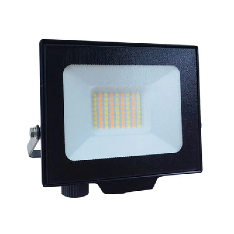 Image of Ener-J Ener - J 30W LED Floodlight Cct Switchable Ip65 Weatherproof Black 2700 Lumens 240V