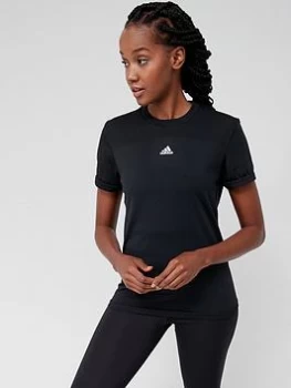 Image of adidas Seamless T-Shirt - Black Size M Women