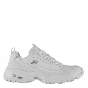 Image of Skechers Lifestyle DLites Buffston Trainers - White