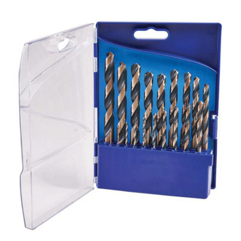 Image of Faithfull Hss Jobber Drill Bit Set (19 Pieces) - Xms24Hssset