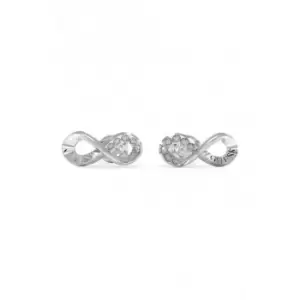Image of Ladies Endless Dream Silver Earrings UBE03262RH