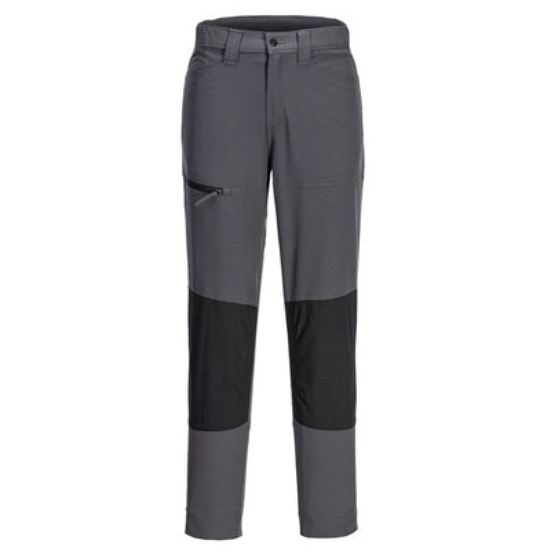 Image of Portwest WX2 Eco Womens Stretch Work Trousers CD887MGR32 Colour: Metal Grey