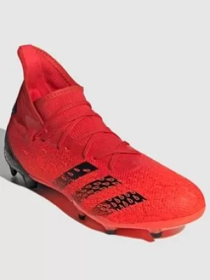 Image of Adidas Mens Predator 20.3 Firm Ground Football Boot, Red, Size 7, Men