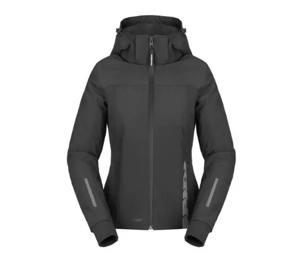 Image of Spidi H2Out II Hoodie Lady Black Size S