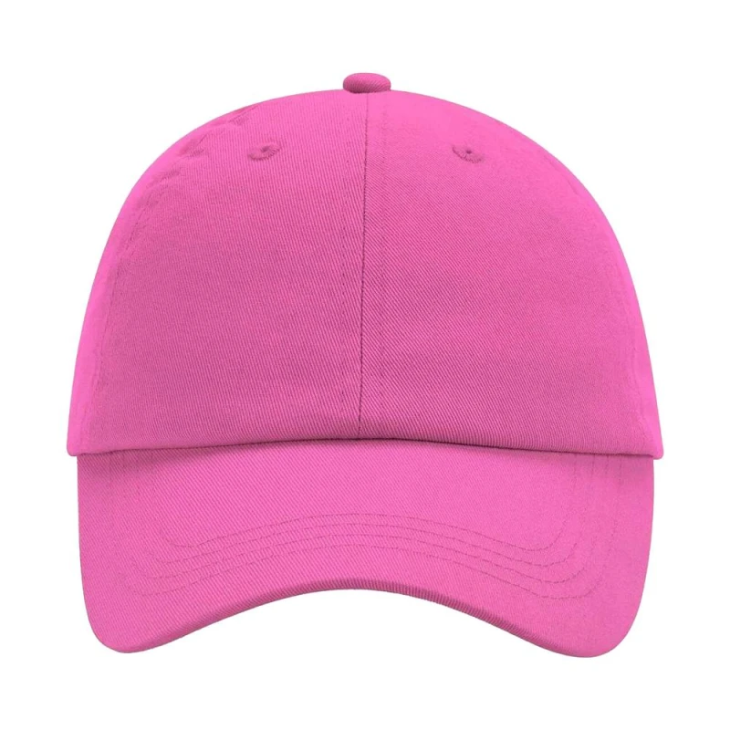 Image of Beechfield Mens 6 Panel Low Profile Baseball Cap in Pink Pink Male One Size