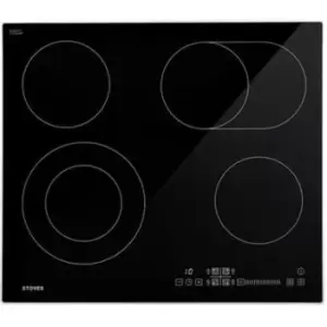 Image of Stoves SEH602SCTC Touch Control 60cm Four Zone Ceramic Hob - Black