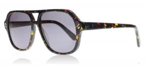 Image of Stella McCartney 0012S Sunglasses Black / Print 001 55mm